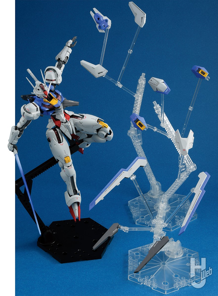 水星の魔女』初の1/100キット「FULL MECHANICS ガンダムエアリアル」を