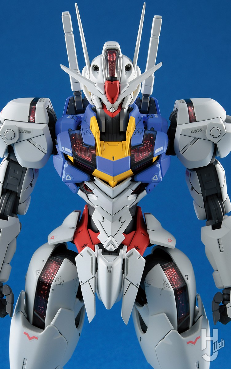 水星の魔女』初の1/100キット「FULL MECHANICS ガンダムエアリアル」を 