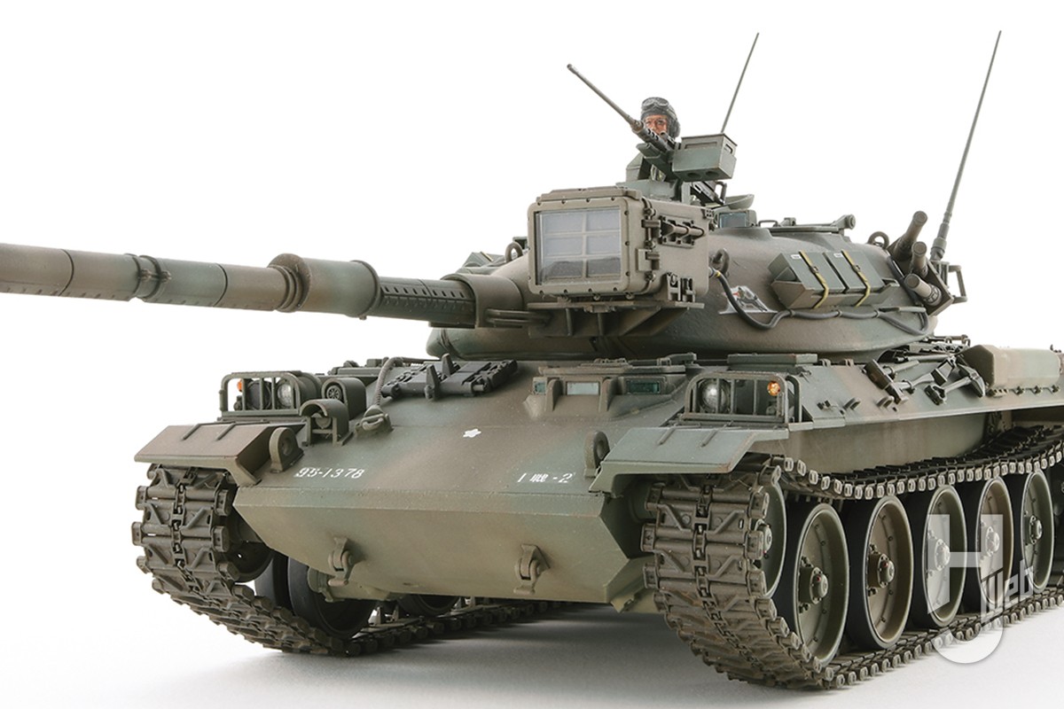 陸上自衛隊74式戦車」新作キットを製作！豊富なギミックと緻密な ...