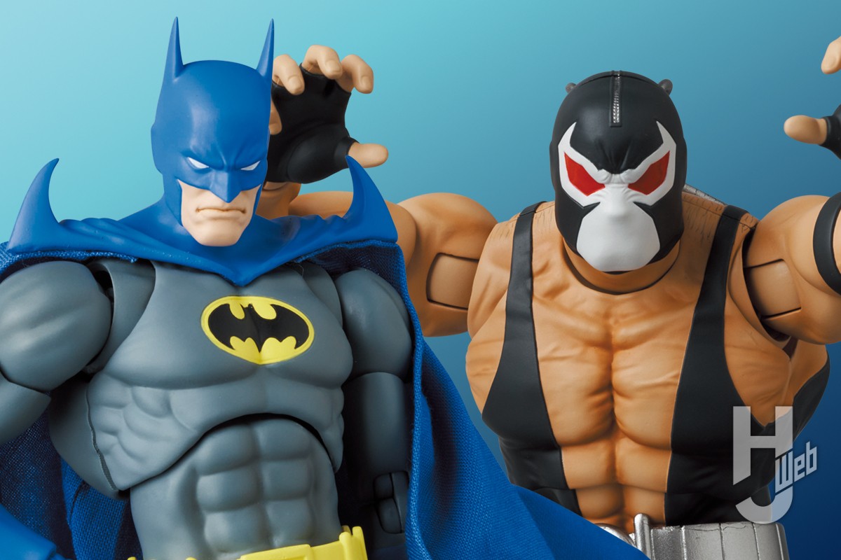 DCコミックス『バットマン：ナイトフォール』版バットマン＆ベインがMAFEXに参戦！