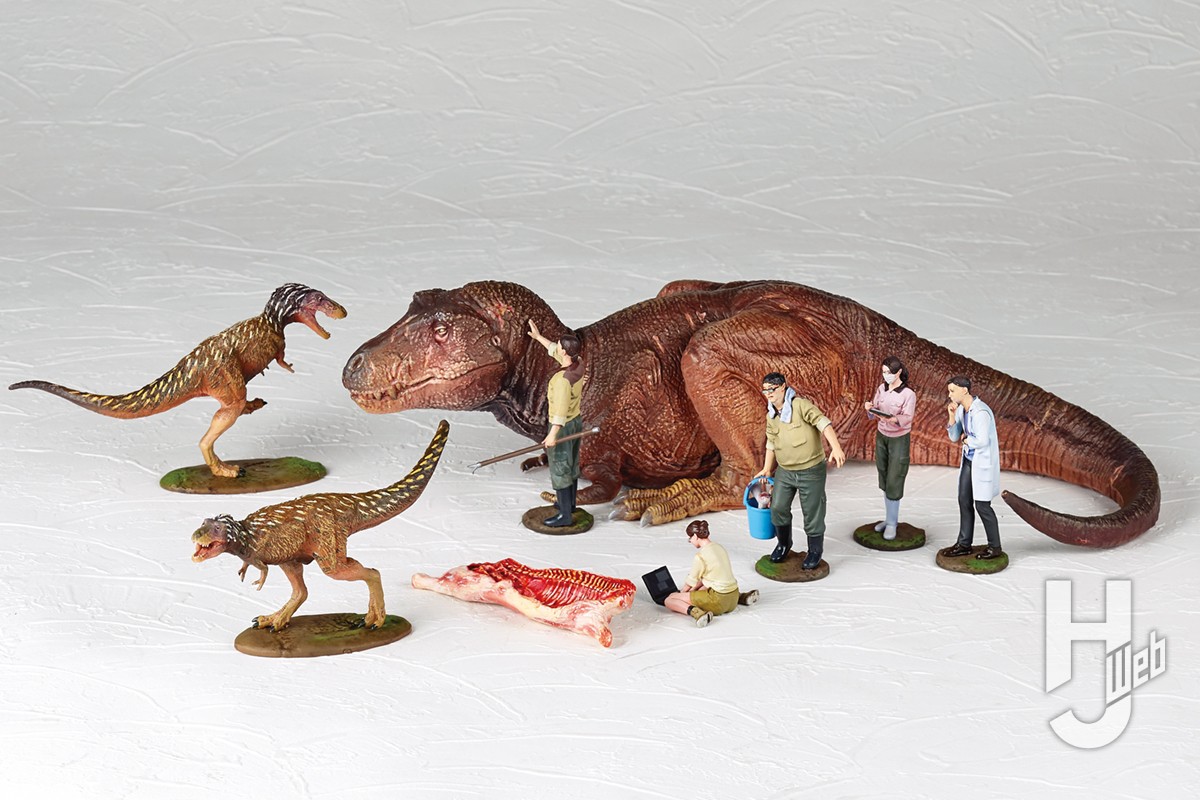 祝発売!! リアルな恐竜プラキットARTPLA「研究員とティラノサウルスセット」の魅力を原型師・フィニッシャー陣が解説
