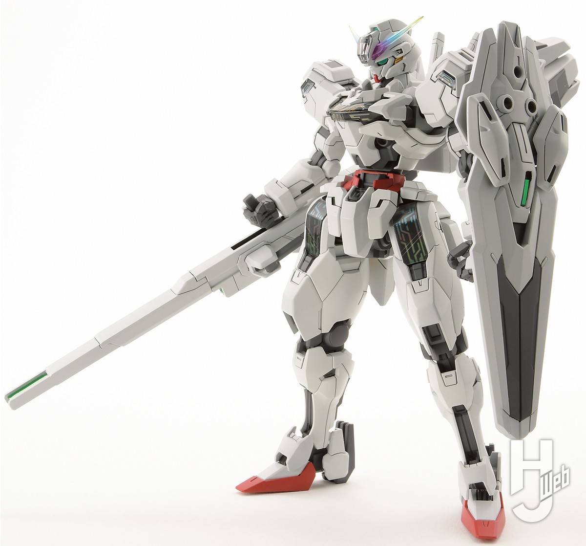 HG 1/144 ガンダム キャリバーン 改修 全塗装 完成品 水星の魔女 