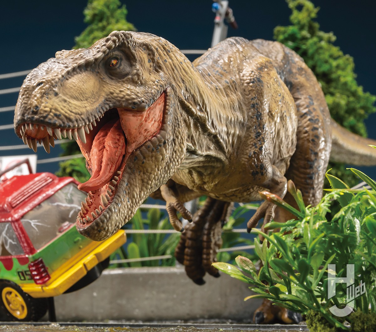 おもちゃジュラシックパーク　プラモデル　ジュラシックワールド　車　エクスプローラー　恐竜