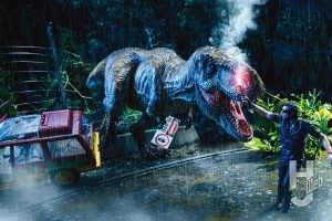 この夏は恐竜プラモだ！ 『ジュラシック・パーク』T-レックスのアクションシーンをディオラマで再現！【 エクスプラス 1/35 ティラノサウルス・レックス】