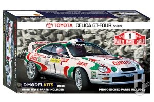 【2023年9月発売予定】D.モデルキッツ 1/24 トヨタ セリカ GT-FOUR ST205 1995 モンテカルロ ラリー