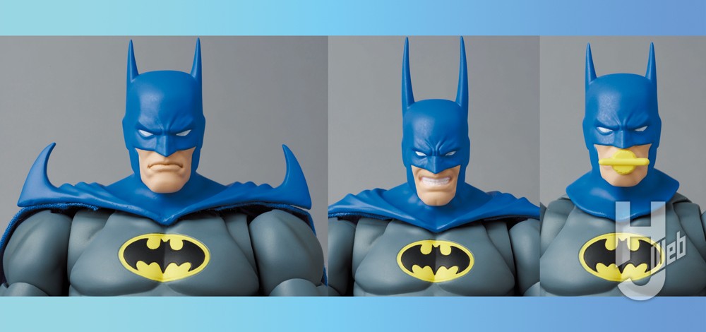 バットマンの表情比較画像