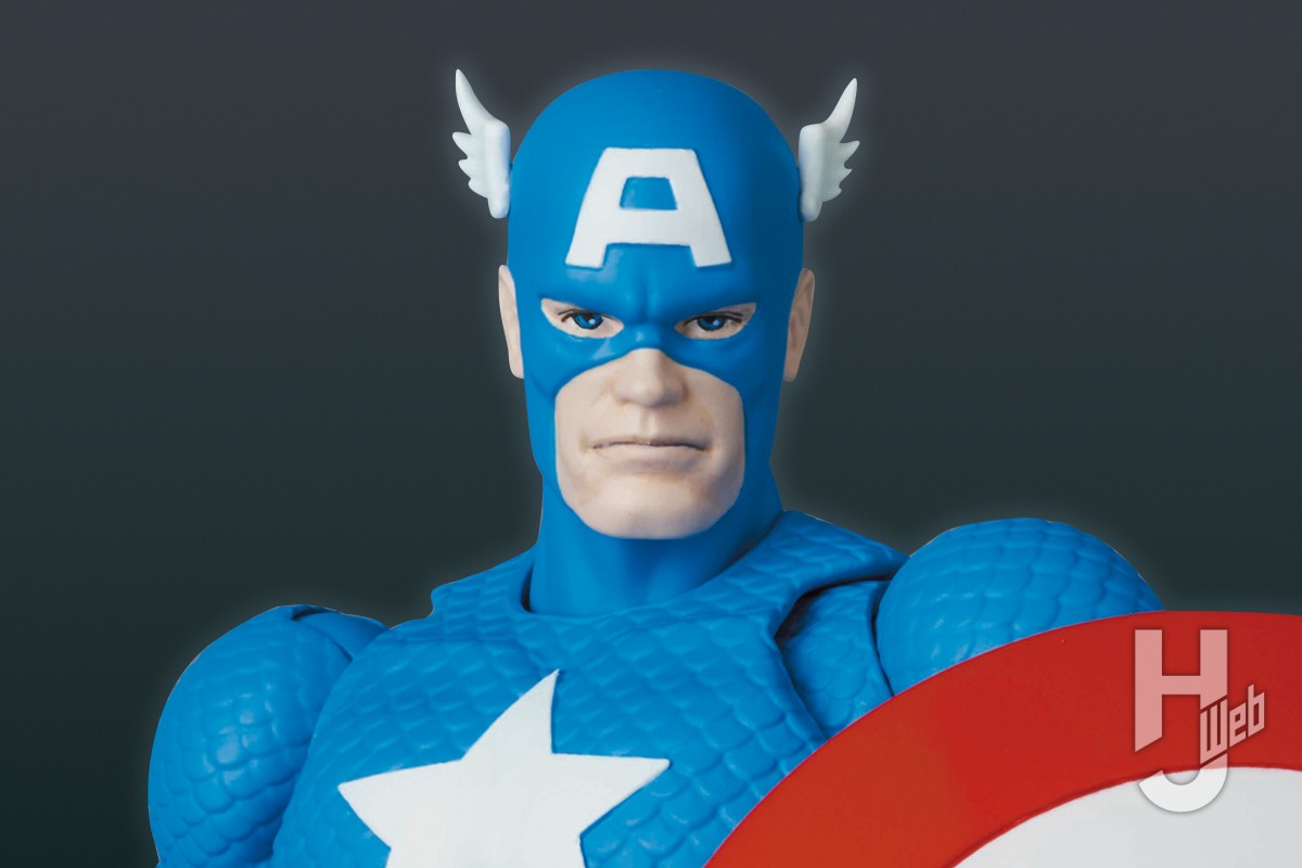 星条旗カラーのアメリカンヒーロー「キャプテン・アメリカ」のオリジナル版がいよいよMAFEXにラインナップ！