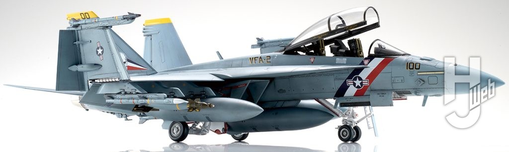 ボーイング F/A-18F スーパーホーネット VFA-2 バウンティハンターズ　側面