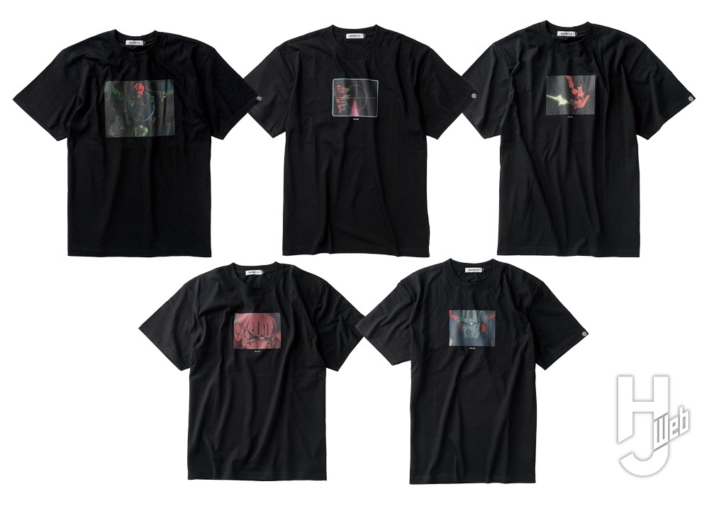 Tシャツコレクション CHAR AZNABLEの5種の画像
