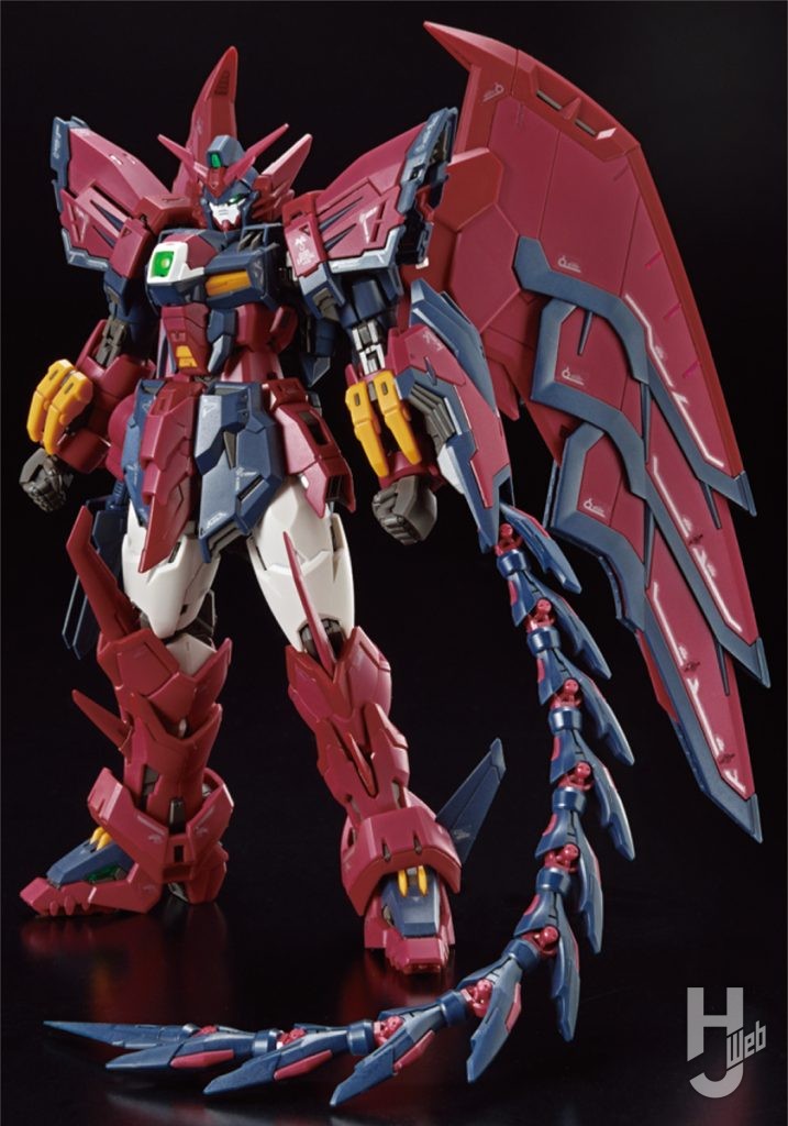 正規品HOTMG ガンダムエピオンπ(パイ)　全塗装 改造 回収 完成品 完成品