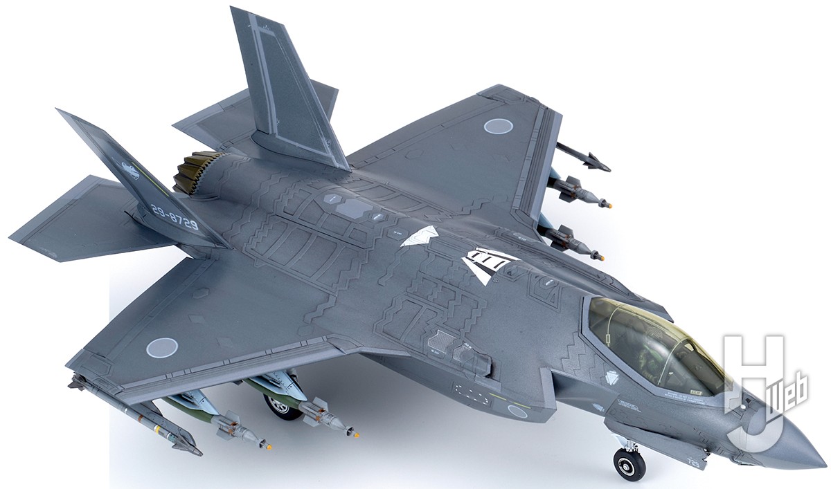 1/72「F-35AライトニングII」！ 1/48よりも作りやすくなったこだわりの