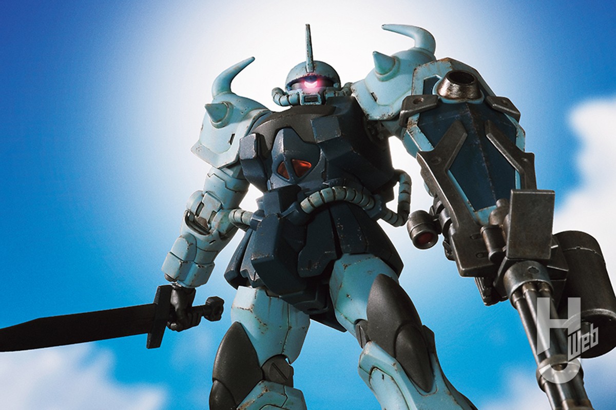 傷を“描く”裏技テクニック!? 歴戦の機体を演出する塗装法をHGグフカスタムで実践!【キャラクターモデルの“神レシピ”】