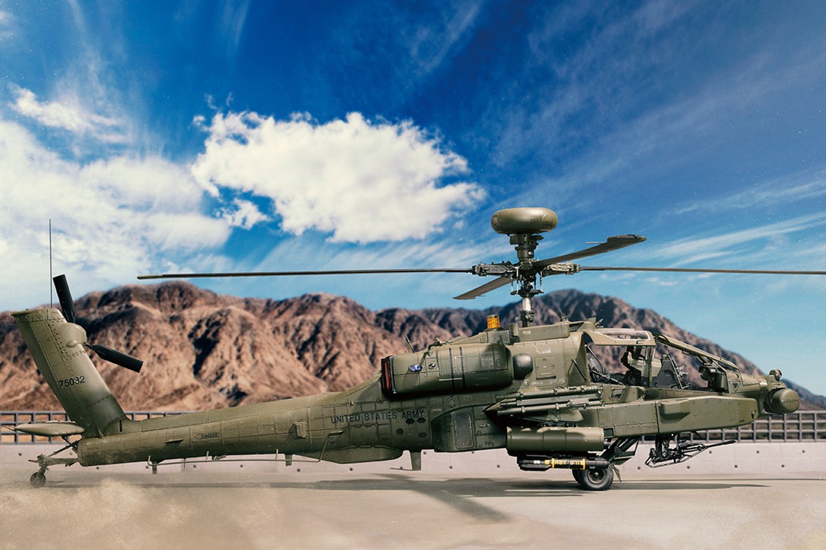 内部メカぎっしり！ モンモデルの大型キット「1/35 AH-64Dアパッチ・ロングボウ」をキットレビュー！