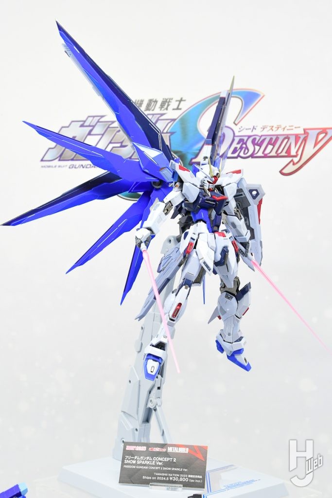 METAL BUILD フリーダムガンダム CONCEPT SNOW SPARKLE Ver メタル