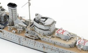 トランぺッター　イギリス海軍重巡洋艦 HMS エクセター　艦橋アップ