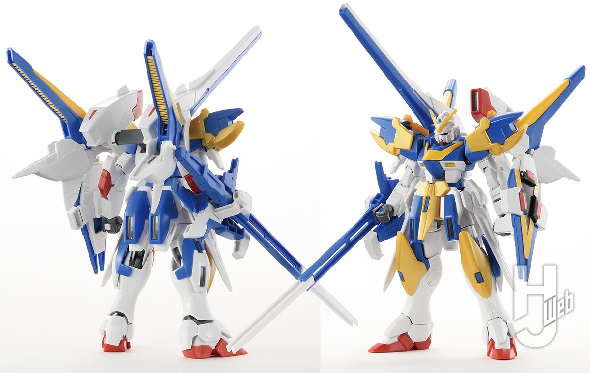 HGUC V2ガンダム アサルトバスター 改修塗装完成品 - プラモデル