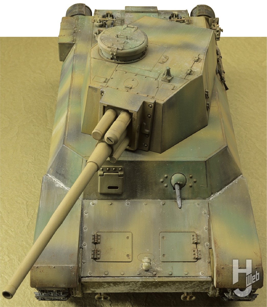 ゴジラ-1.0』陸戦シーンの中戦車製作！ファインモールド「1/35