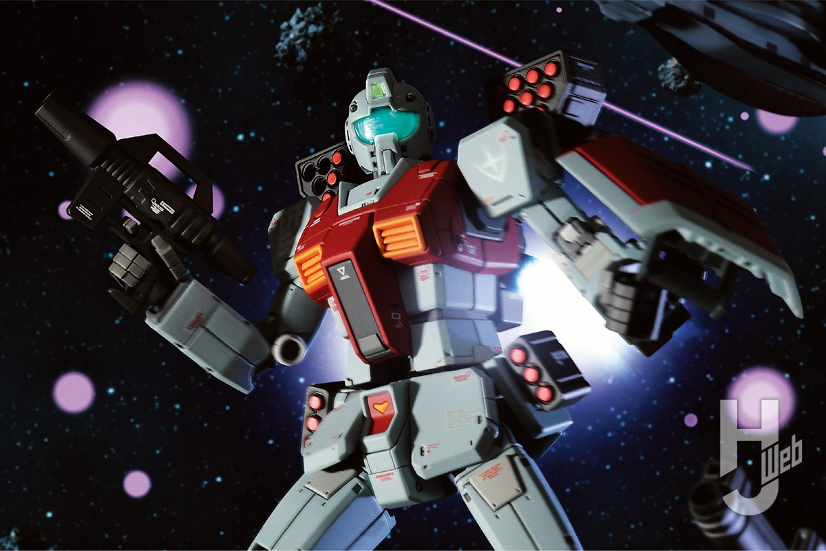 ガンダム THE ORIGIN」MSD、ジム・キャノンがHGガンプラ化