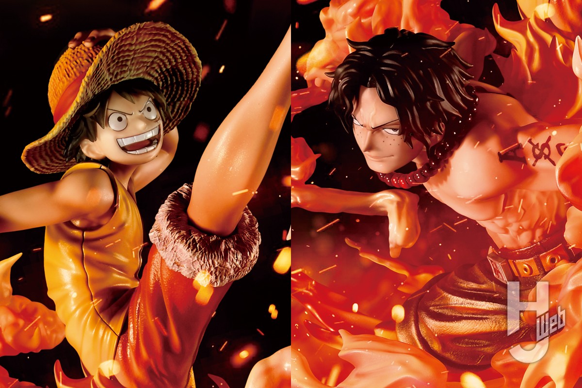兄弟の絆”を感じさせるルフィ＆エースのフィギュアがシリーズ20
