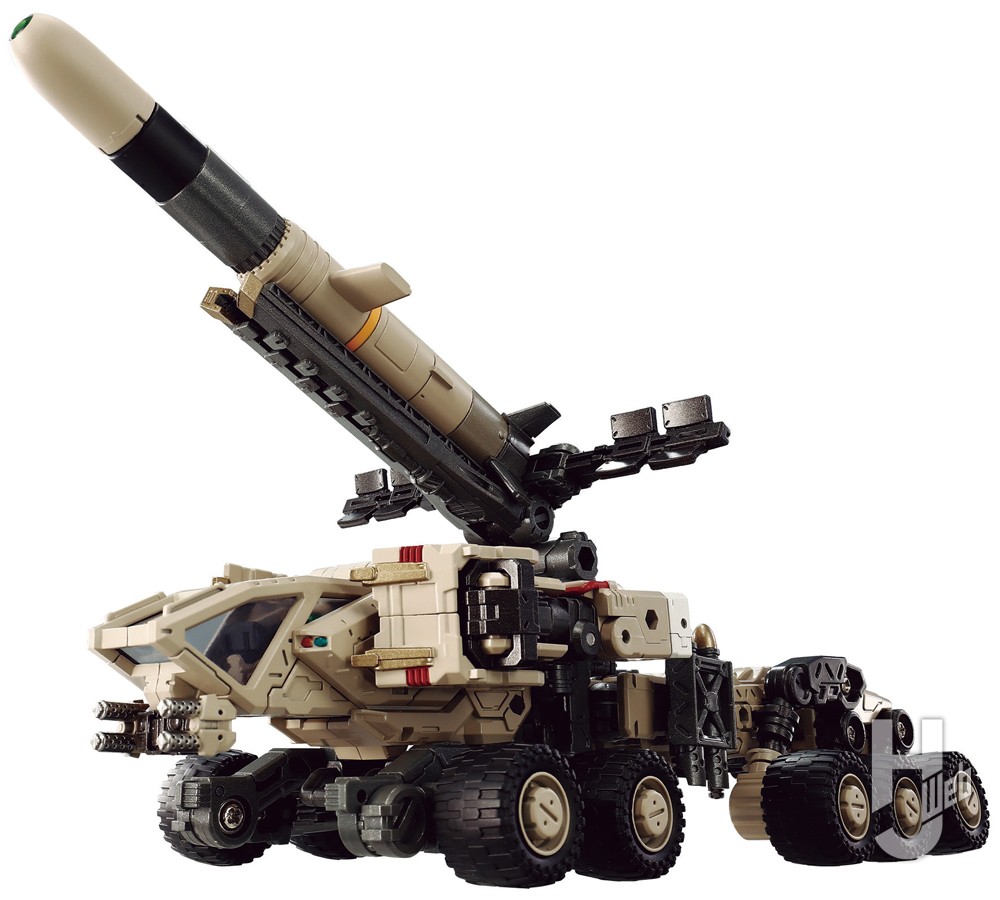 ゲイルヴァーサルター＜ラヴェイジャーユニット＞デューンガンナー　ミサイル輸送起立発射車両型のマシンモード