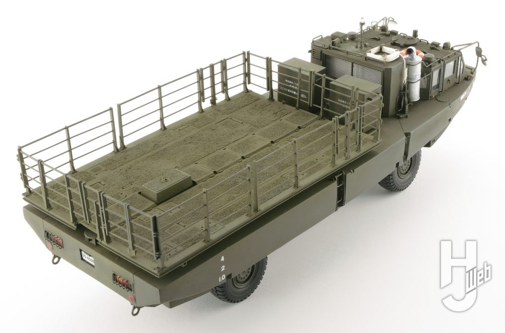 陸上自衛隊 94式水際地雷敷設車 フルスクラッチ　後部甲板