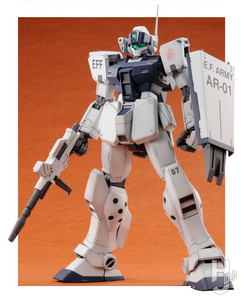 未組立】MG 1/100 ジム・スナイパーII（ホワイト・ディンゴ隊仕様 