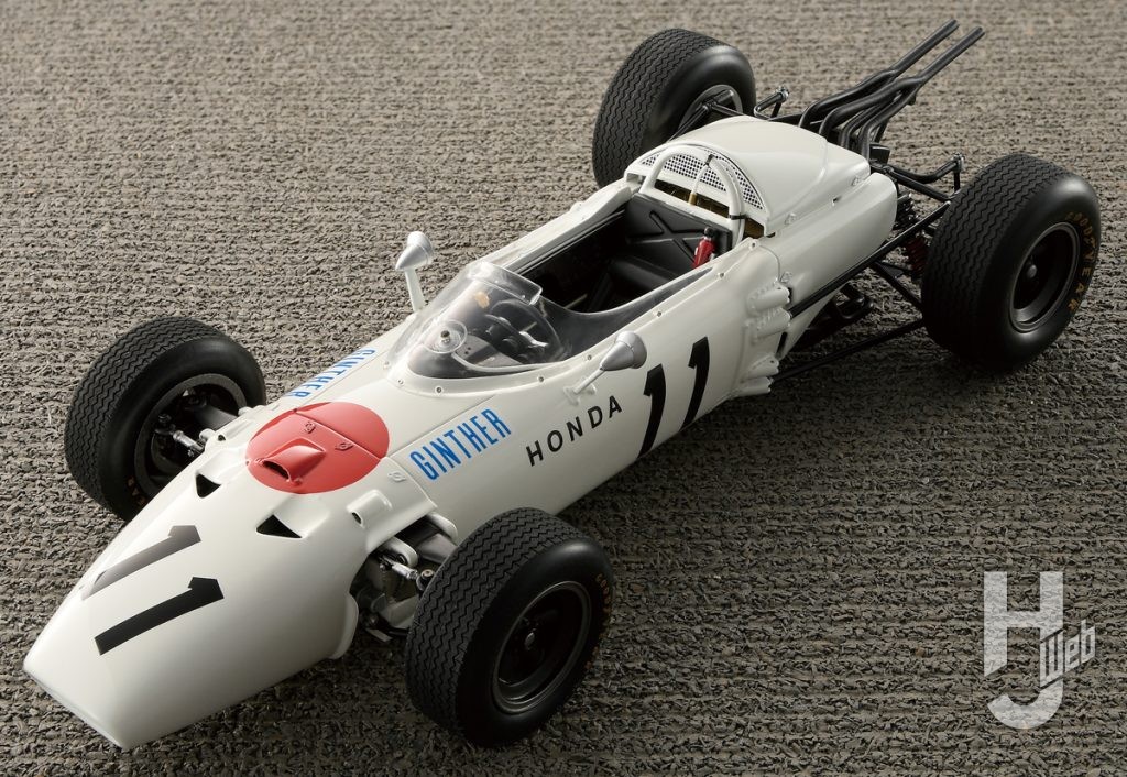 ハセガワ　ホンダ F1 RA272“ スーパーディテール”　マーキングは1965年メキシコGPを制した、リッチー・ギンザー搭乗の11号車