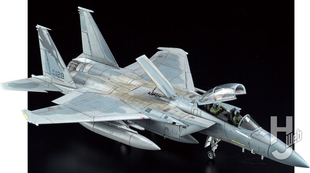 ファインモールド「アメリカ空軍 F-15D 戦闘機」作例