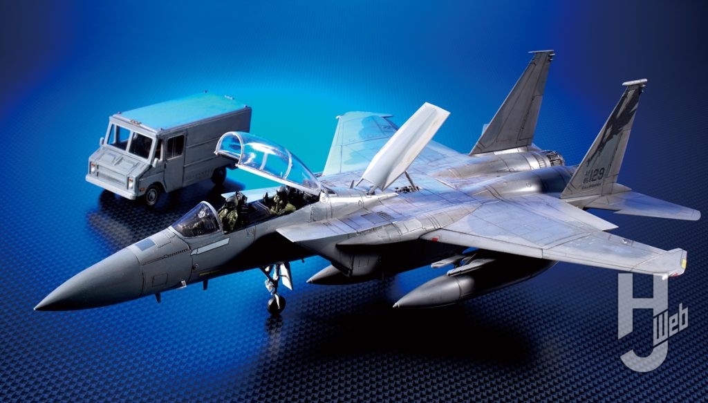 ファインモールド「アメリカ空軍 F-15D 戦闘機」作例　top