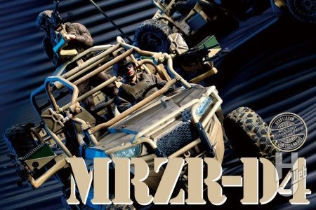 米海兵隊を支える小型の四輪駆動車「MRZR-D4」が1/35スケールで登場！同時発売のフィギュアセットと合わせてレビュー作例をお届け！【マジックファクトリー】