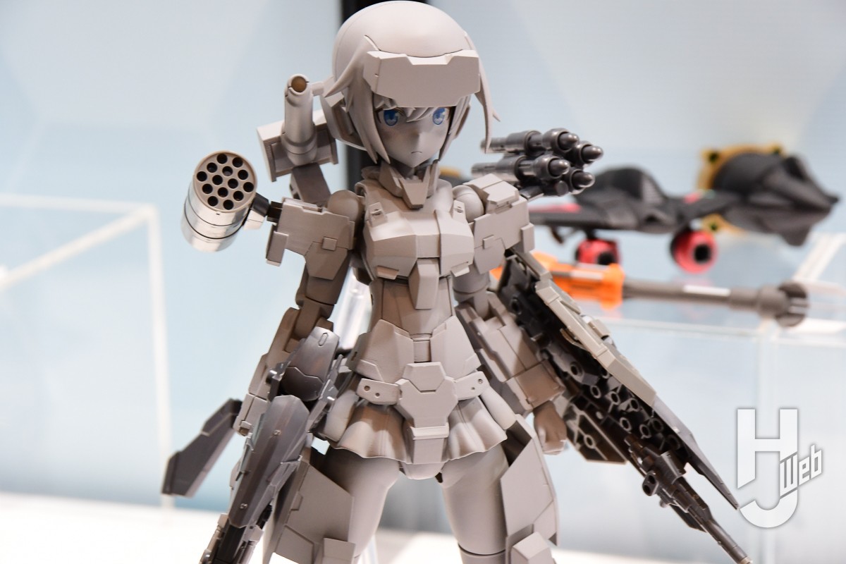 FAガール「轟雷 GRANDE（仮）」、「レイファルクス」、「ウィルバーナイン」発表！ メガミデバイス「BUSTER  DOLL」新キットや「創彩少女庭園」の最新アイテムも多数展示！【第62回 静岡ホビーショー コトブキヤ②】 – Hobby JAPAN Web