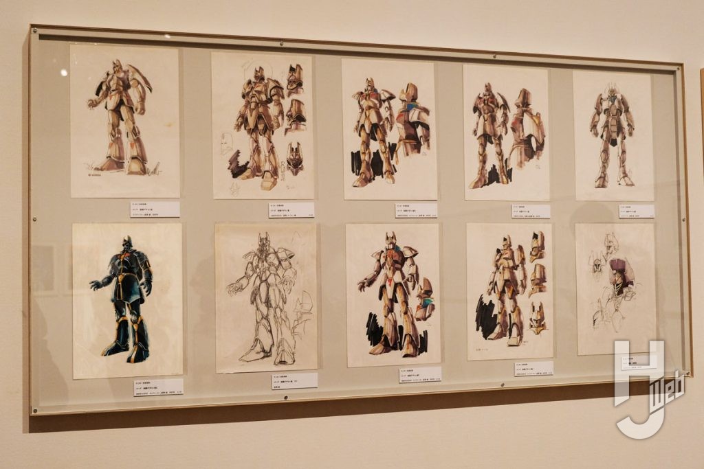 『巨神ゴーグ』ゴーグ 初期デザイン案「描く人、安彦良和」内覧会レポート