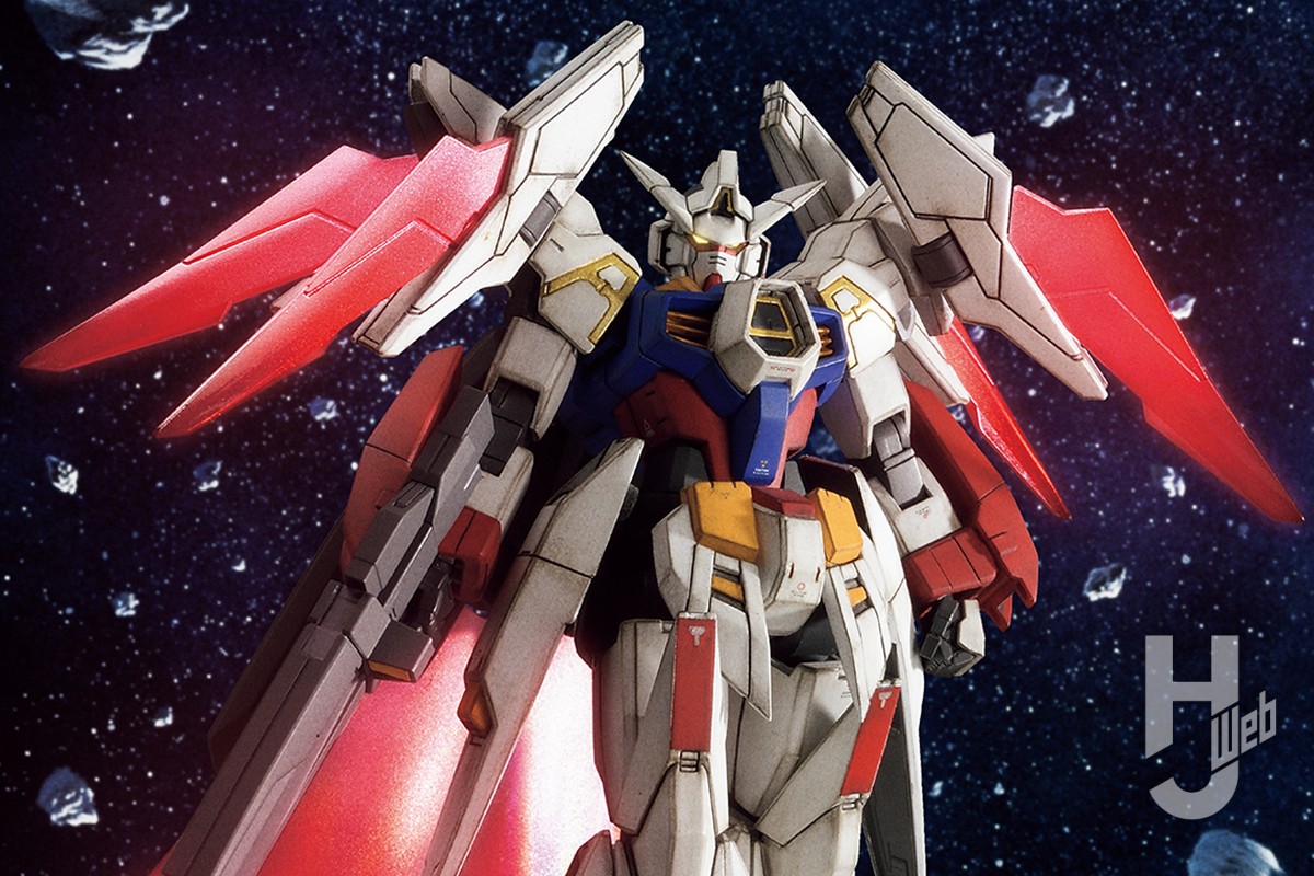 GBNチャンピオン・キョウヤの愛機HG「トライエイジガンダム」を製作