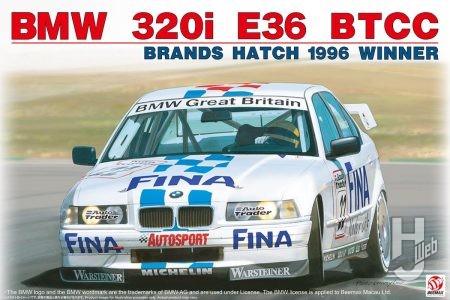 【2024年6月発送予定】1/24 シリーズ BMW 320i E36 1996 BTCC ブランズハッチ ウィナー