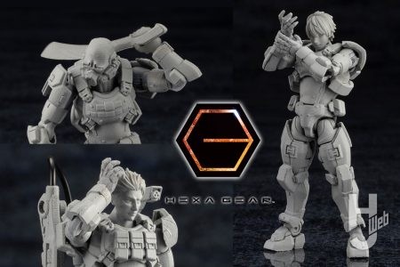 【ヘキサギア】2017年8月に発売「アーマータイプ：ポーンA1」、「パラポーン・センチネル」が完全新規造形“2.0”でリニューアル！ 3D出力の原型でご紹介