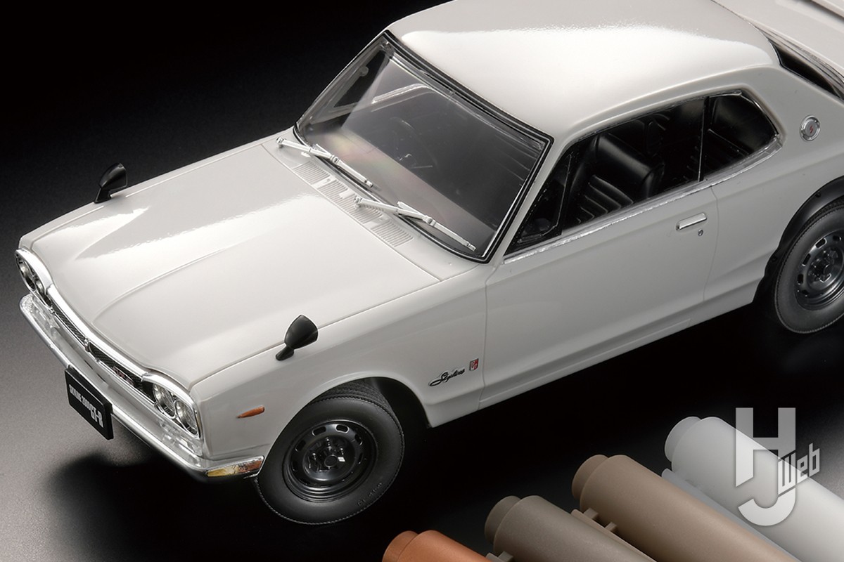 ハコスカ”を超お手軽仕上げ！模型用マーカーを使ってさらにかっこよく