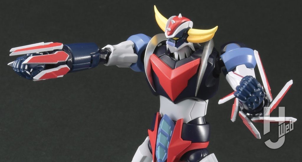 「ROBOT魂＜SIDE SUPER＞　グレンダイザーfrom GRENDIZER U」前腕周囲の赤いブレードアップ