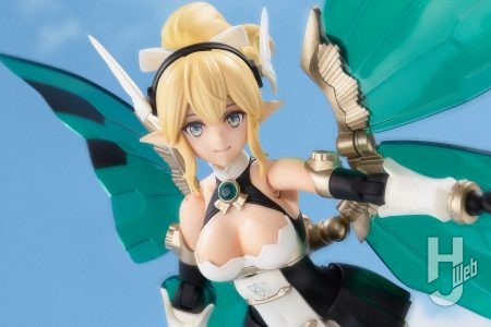 妖精騎士姫エルフィーナのキットレビュー作例をお届け！ふんだんにクリアーパーツが使われた、大ボリュームなキットをチェック！【ギルティプリンセス】