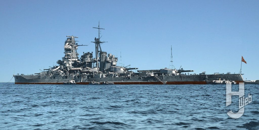 「日本海軍艦艇カラーガイド1 日本の戦艦12隻」掲載金剛型戦艦一番艦「金剛」の写真３