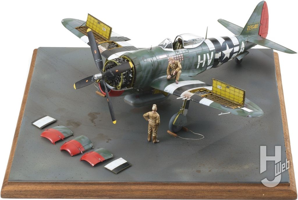 高橋祐二作例「P-47D-25RE サンダーボルト アドバンスドキット」全体