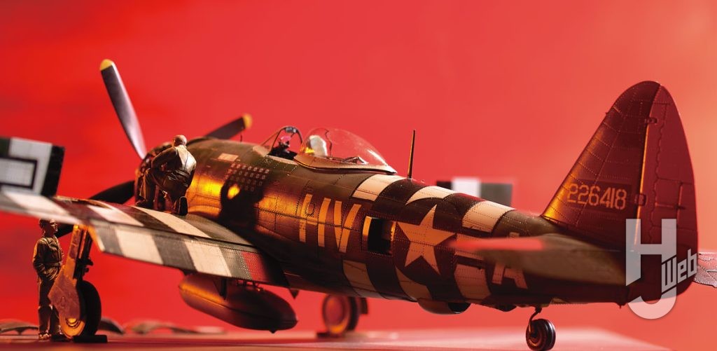 高橋祐二作例「P-47D-25RE サンダーボルト アドバンスドキット」後