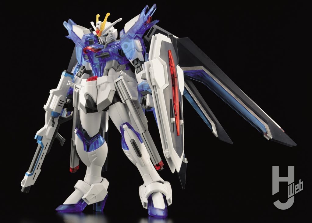 ライジングフリーダムガンダム ソリッドクリアの正面全体画像