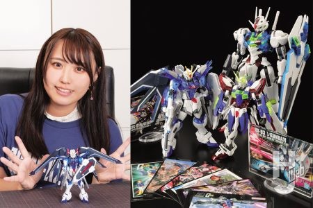 【8月23日より】ガンプラの一番くじに「ライジングフリーダム」や「エアリアル」などの歴代主人公機が登場！“ガンダムガチオタモデル”水瀬ちか氏の組み立てレビューも必見