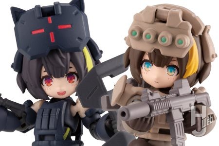 砂漠戦も夜間戦もお任せ！「デスクトップアーミー ティタニア」より「チームデルタ」が参戦！