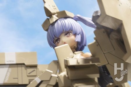 フレームアームズ「輝鎚」をオリジナルガール化！ 全高が低いFA輝鎚を幼いキャラクターとしてイメージして製作！