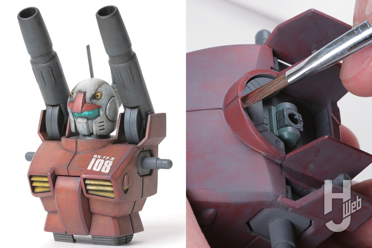 水性ホビーカラーまとめ売り ホビーカラー プラモデル ガンプラ 水性ホビーカラーでガンプラの「赤」を塗装！ 混色無しの筆塗り