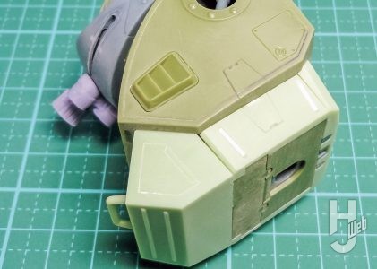 田仲正樹作例「ATM-09-SA スコープドッグII」胴体製作途中