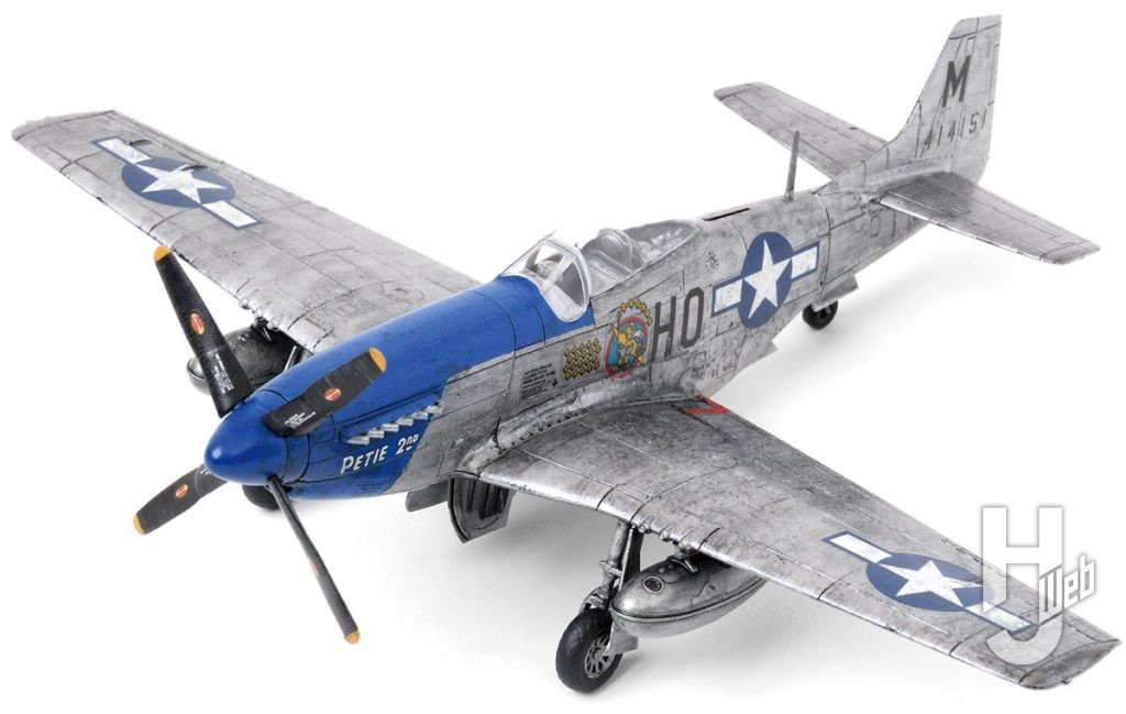 むっちょ製作「タミヤ 1/72 P-51D マスタング」完成