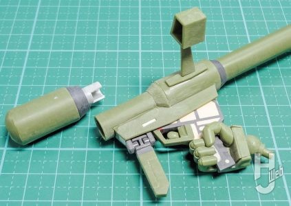 田仲正樹作例「ATM-09-SA スコープドッグII」ソリッドシューター製作途中