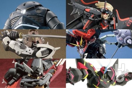 9月6日は黒の日！ガンプラやガールズプラモ、MODEROID『プロメア』などの黒色の作例を6つピックアップ